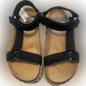 New with tags platform sandals